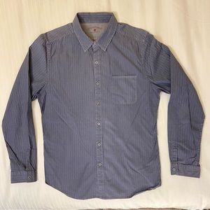 Converse / John Varvatos long sleeve w/ pocket purple shirt sz L